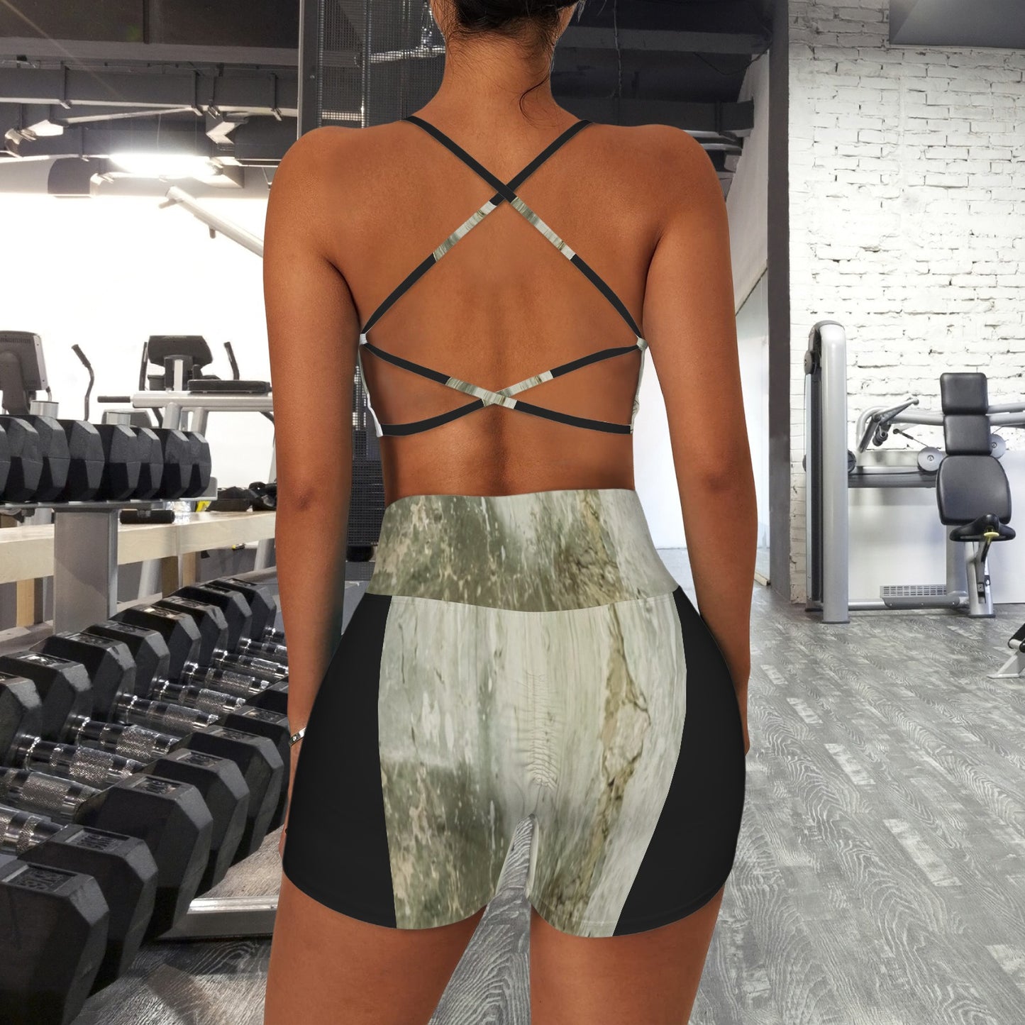 CVTACAMP .it Authentic Black Concrete Sport Set