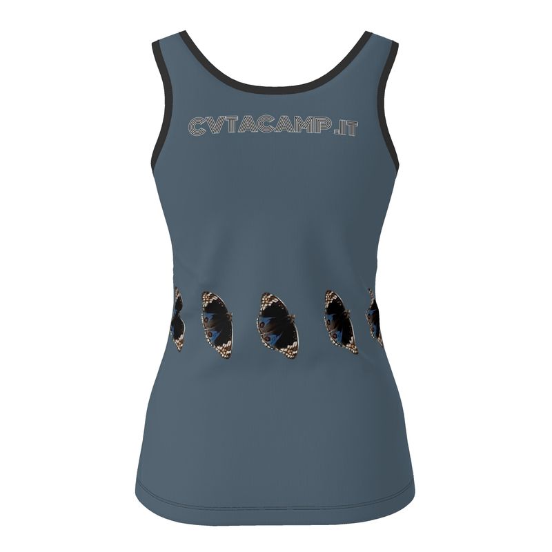 Collezione Co-Create CVTACAMP .it™️ | Canotta da donna (blu)