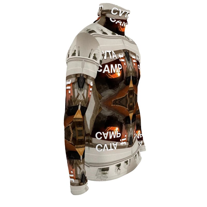 CVTACAMP .it™️ Flames Collection | Men’s Roll Neck Long Sleeve