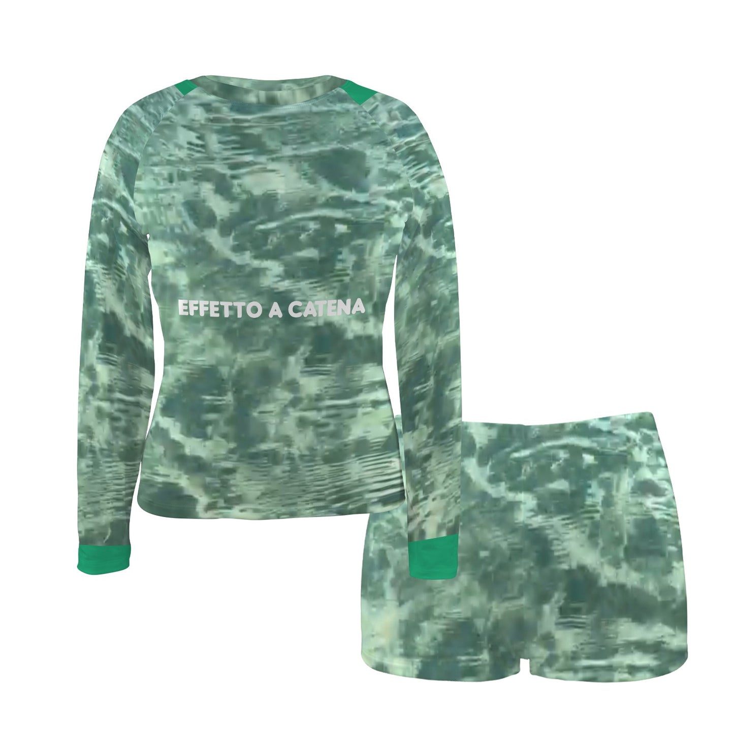 CVTACAMP .it Authentic Board Shorts & Rash Guard (Ripple Effect)