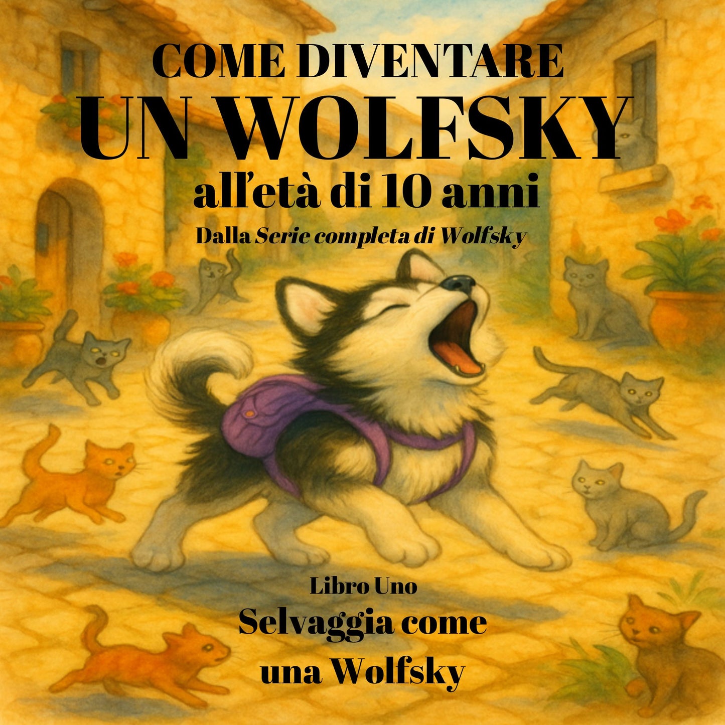 Come diventare un Wolfsky all'età di 10 anni: Libro Uno: Selvaggia come una Wolfsky (Italian Edition)