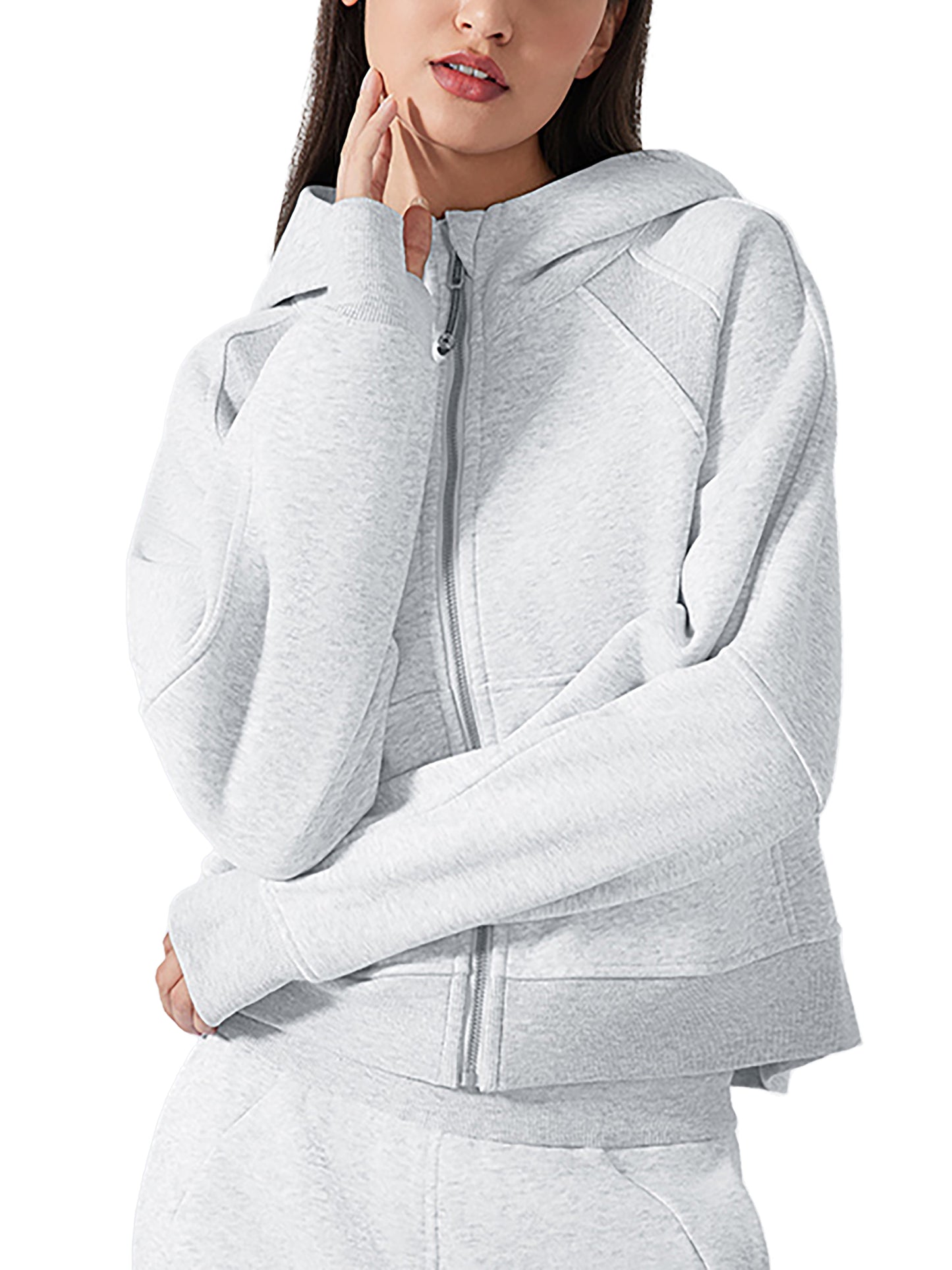 CVTACAMP .it™️ Autenticə™️ | Women’s Crop Zip Hoodie