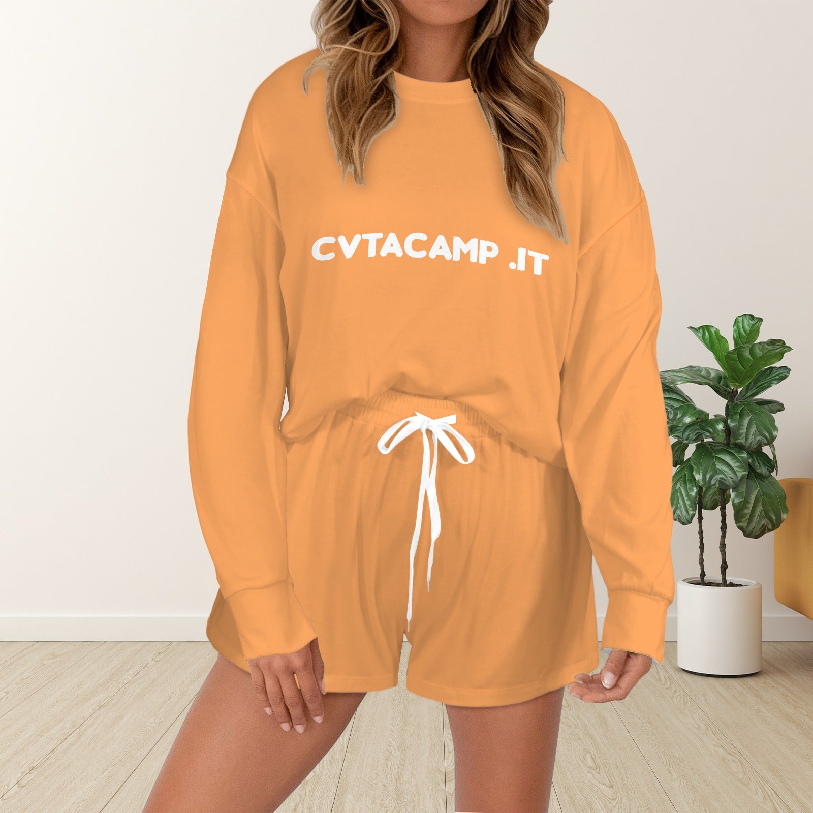 CVTACAMP .it Authentic Pajama Top & Shorts (Tangi)