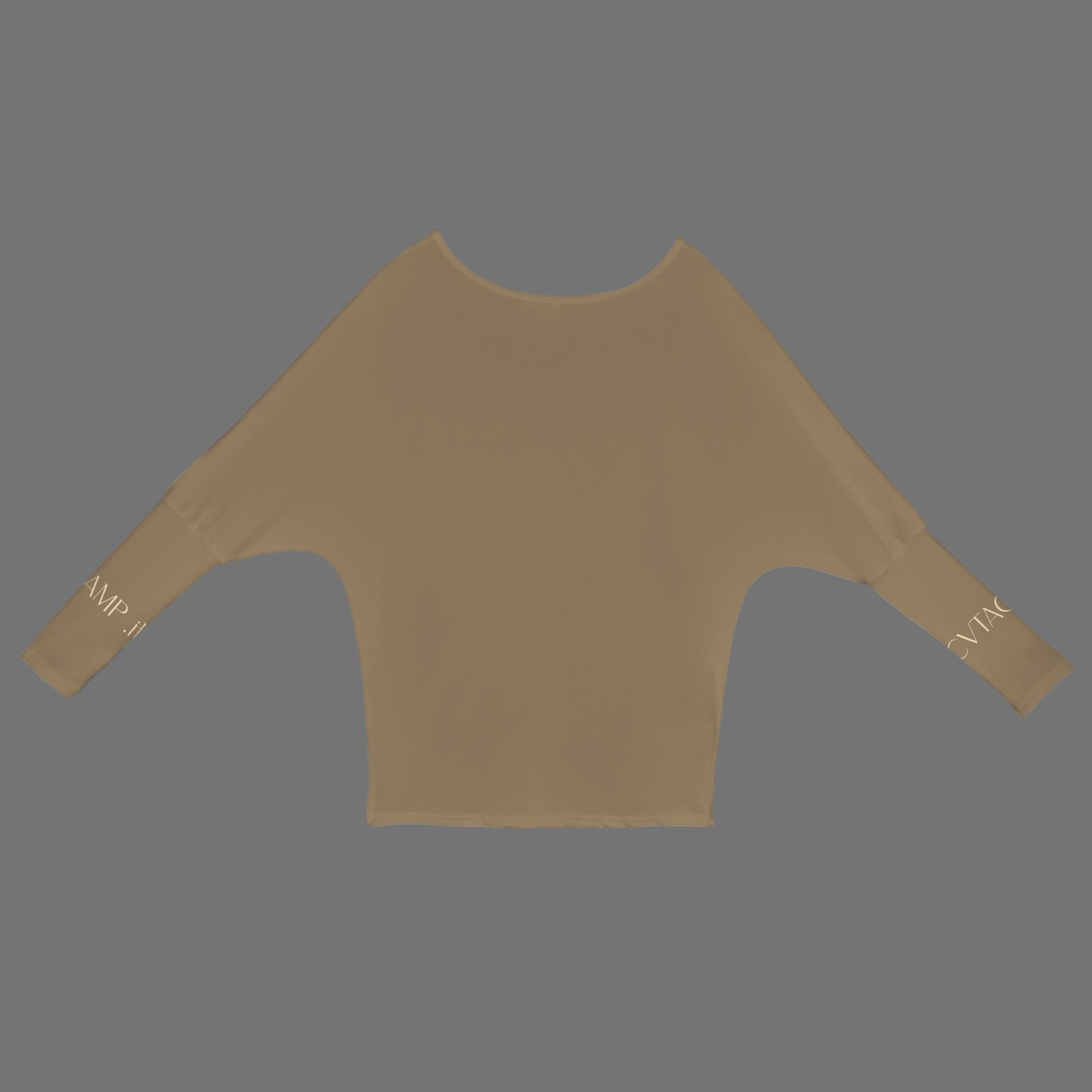 CVTACAMP .it Authentice Off-Shoulder Long Sleeve (Vine)