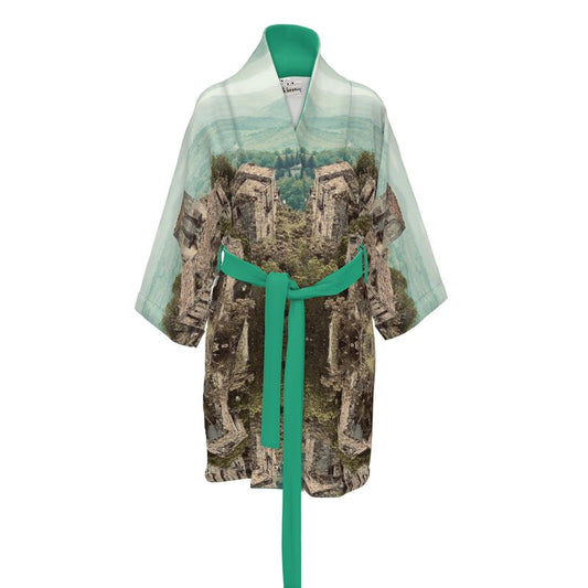 CVTACAMP .it™️ Collezione Golden Aged | Kimono in pura seta 