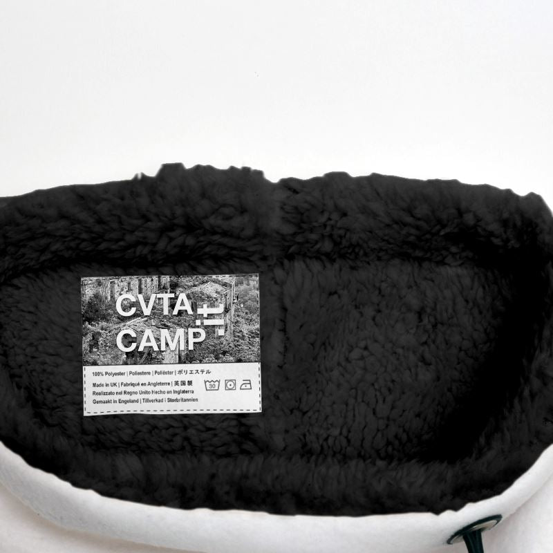 Collezione CVTACAMP .it™️ Silver Aged | Scaldacollo in sherpa 