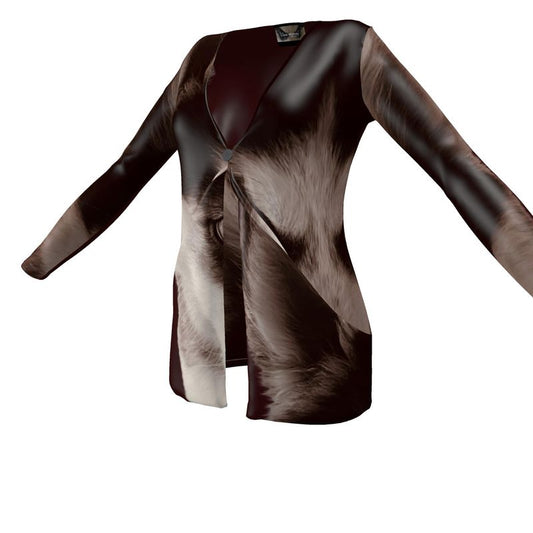 Lone Wolfsky™️ Shrouded in Love | Cardigan with pockets
