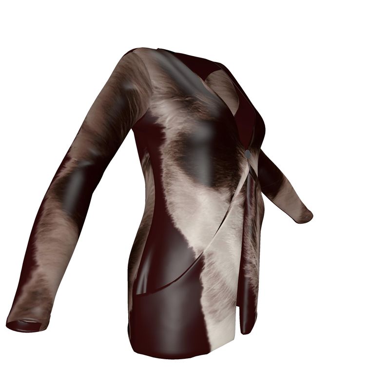 Lone Wolfsky™️ Avvolto nell'amore | Cardigan con tasche 