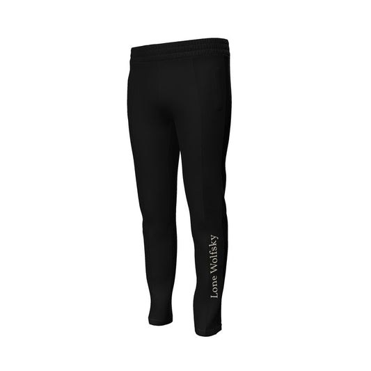Lone Wolfsky™️ Men’s Activewear Trousers (Black)