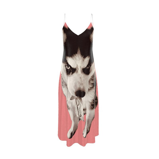 Lone Wolfsky™️ Silk Satin Dress (Poppi)