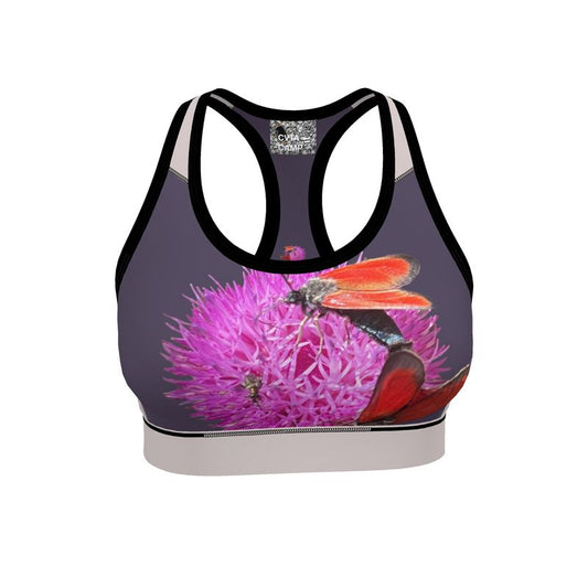 CVTACAMP .it™️ Co-Create Collection | Sports Bra (Eggplant)
