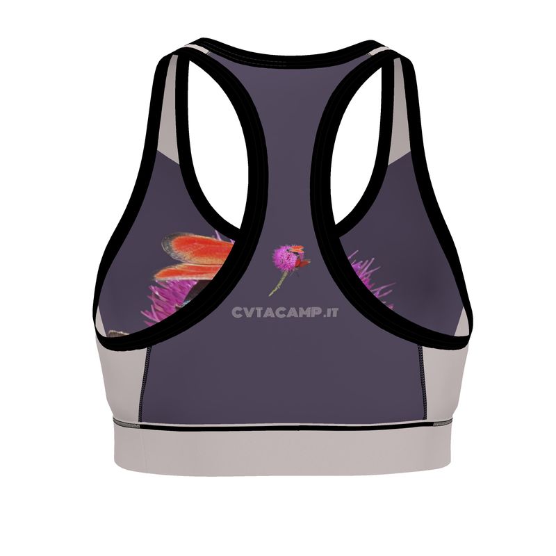 CVTACAMP .it™️ Co-Create Collection | Sports Bra (Eggplant)