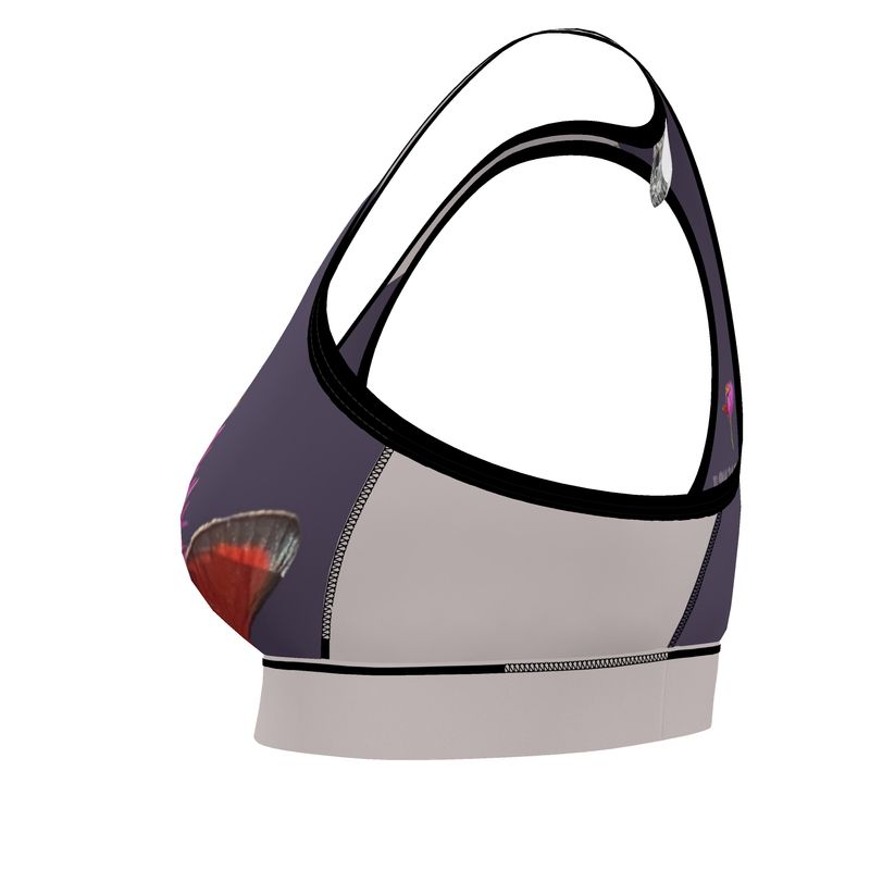 CVTACAMP .it™️ Co-Create Collection | Sports Bra (Eggplant)