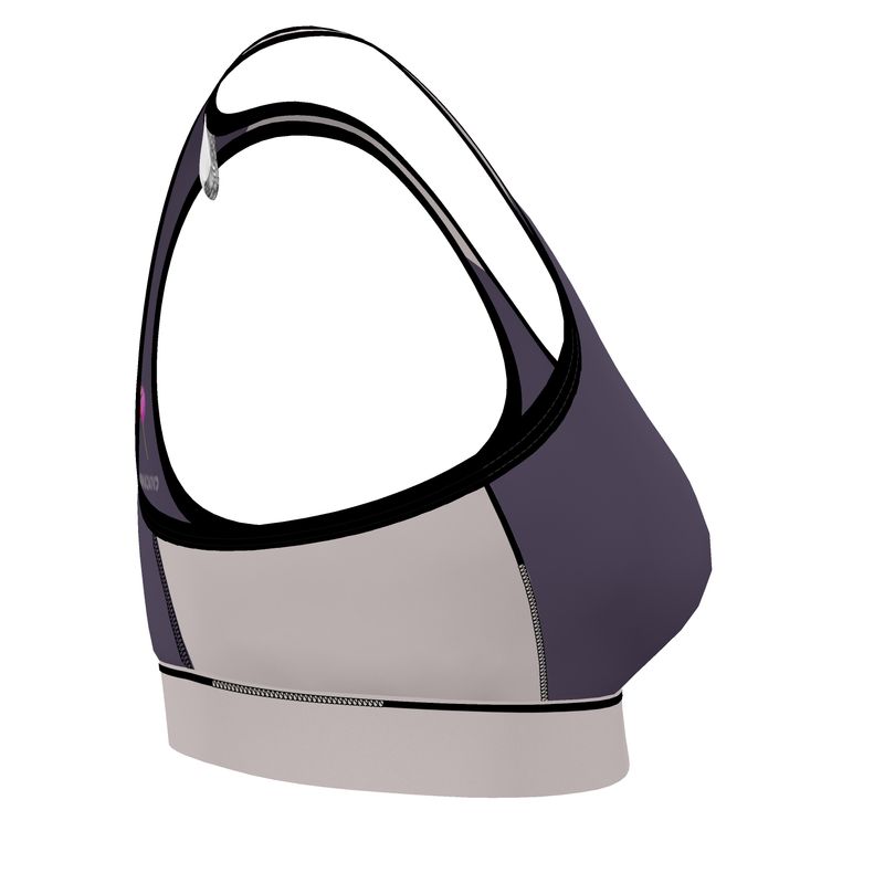 CVTACAMP .it™️ Co-Create Collection | Sports Bra (Eggplant)