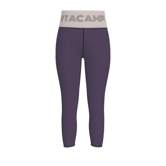 CVTACAMP .it™️ Co-Create Collection | Women’s Sports Leggings (Eggplant)