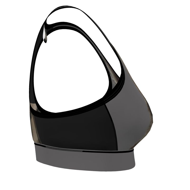 Reggiseno sportivo Lone Wolfsky™️ (grigio) 