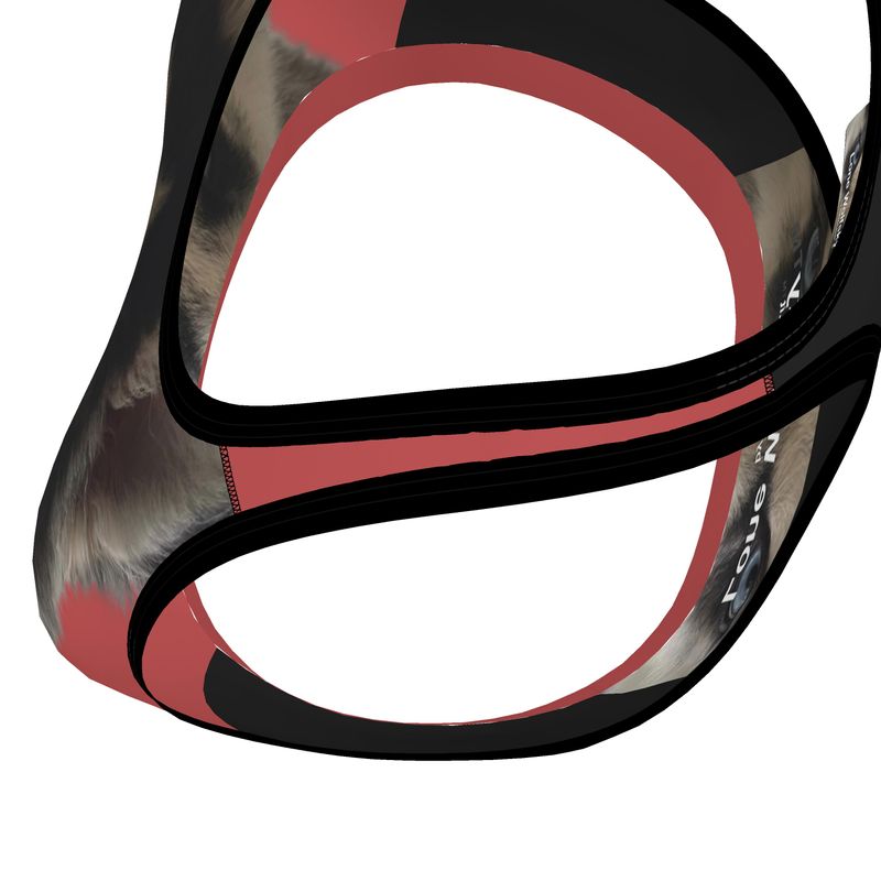 Reggiseno sportivo Lone Wolfsky™️ (cremisi) 