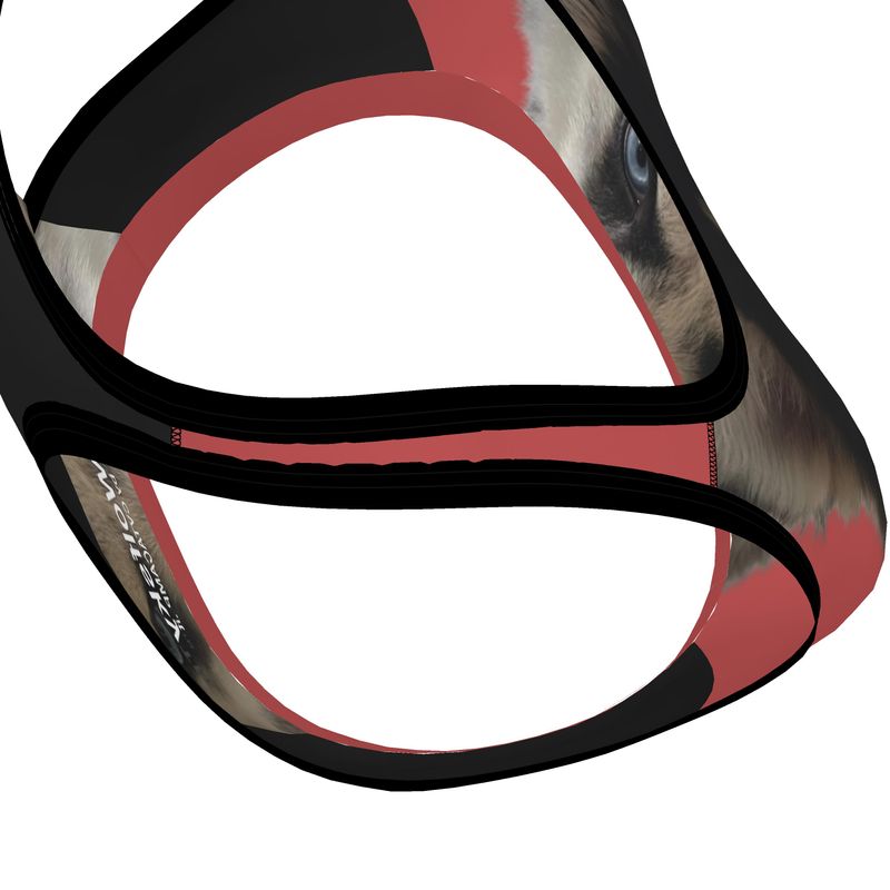Reggiseno sportivo Lone Wolfsky™️ (cremisi) 