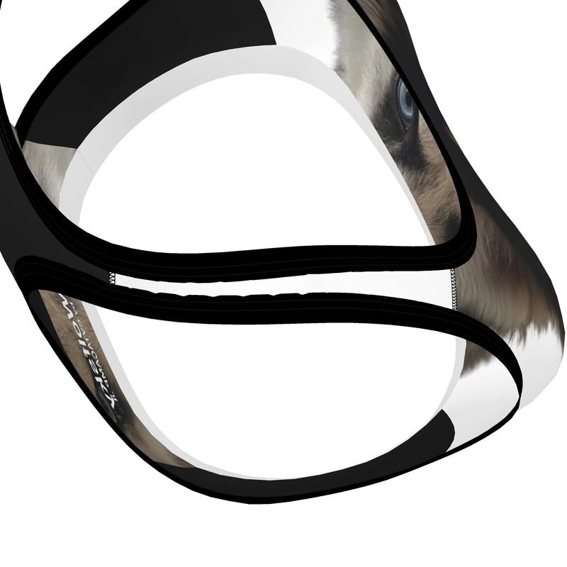Lone Wolfsky™️ Sports Bra (White)