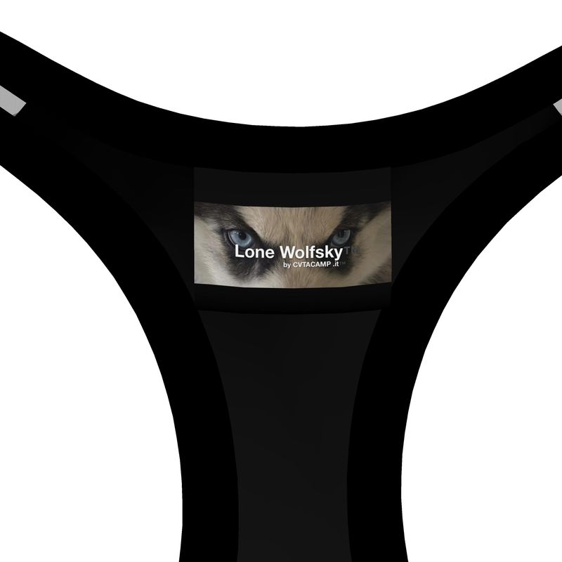 Lone Wolfsky™️ Sports Bra (White)