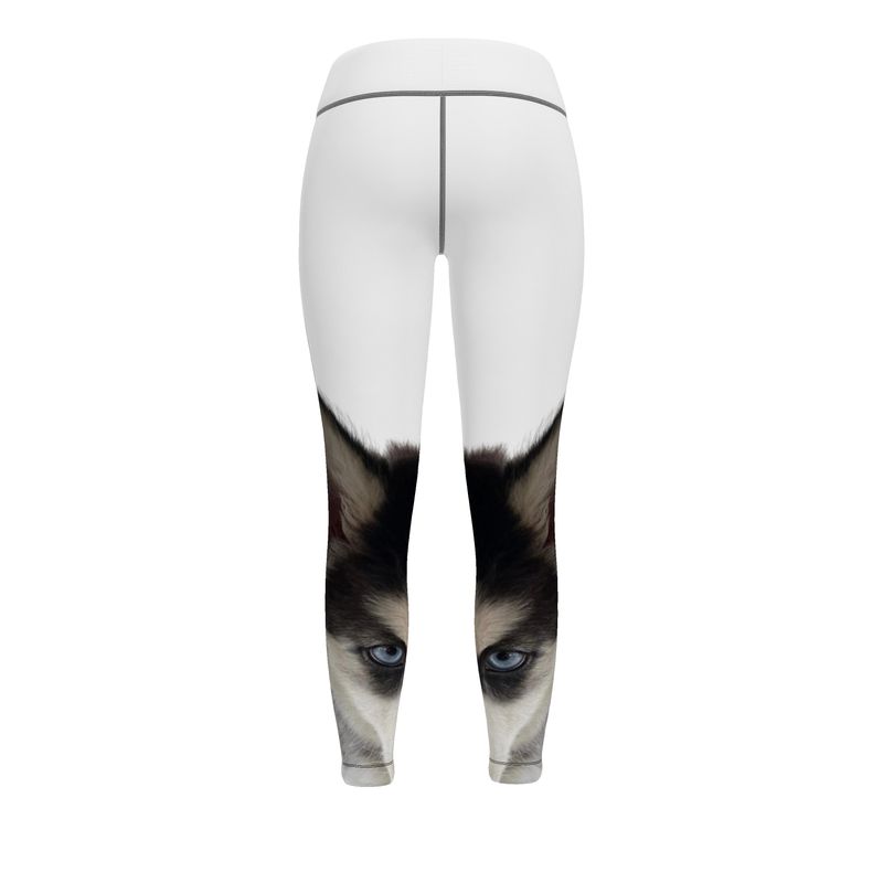Lone Wolfsky™️ Sports Leggings (White)