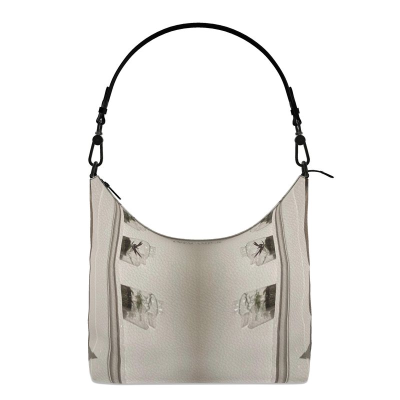 CVTACAMP .it™️ Flames Collection | Square Leather Handbag