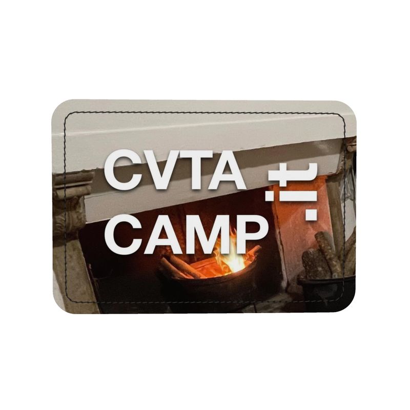 CVTACAMP .it™️ Flames Collection | Square Leather Handbag