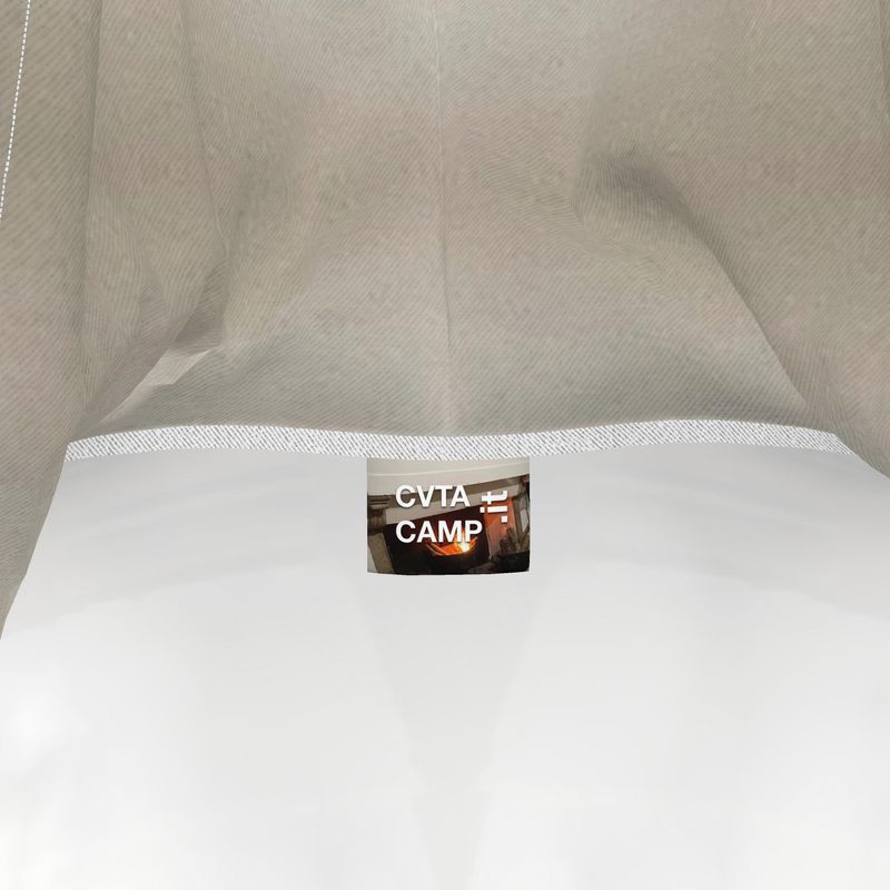CVTACAMP .it™️ Flames Collection | Hoodie Dress (Glass)