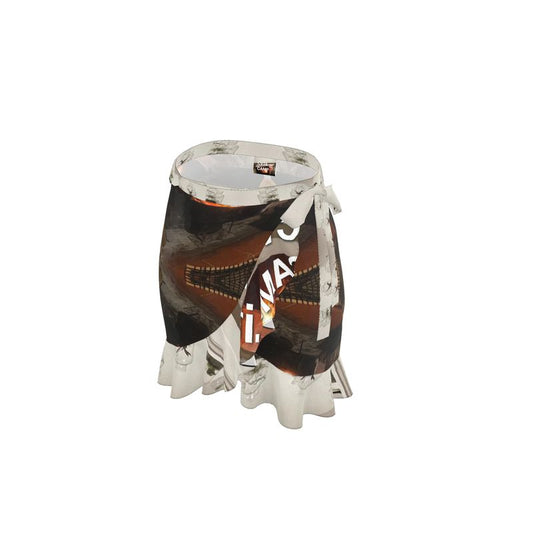 CVTACAMP .it™️ Collezione Fiamme | Gonna a balze 
