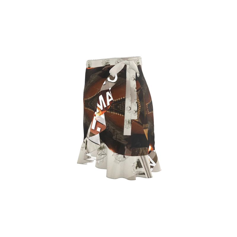 CVTACAMP .it™️ Collezione Fiamme | Gonna a balze 