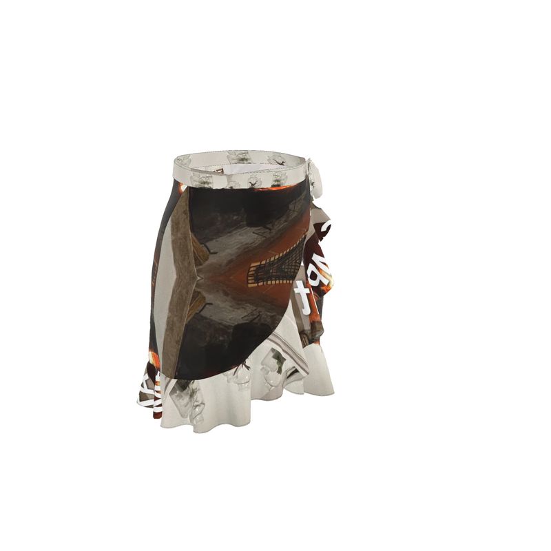 CVTACAMP .it™️ Collezione Fiamme | Gonna a balze 