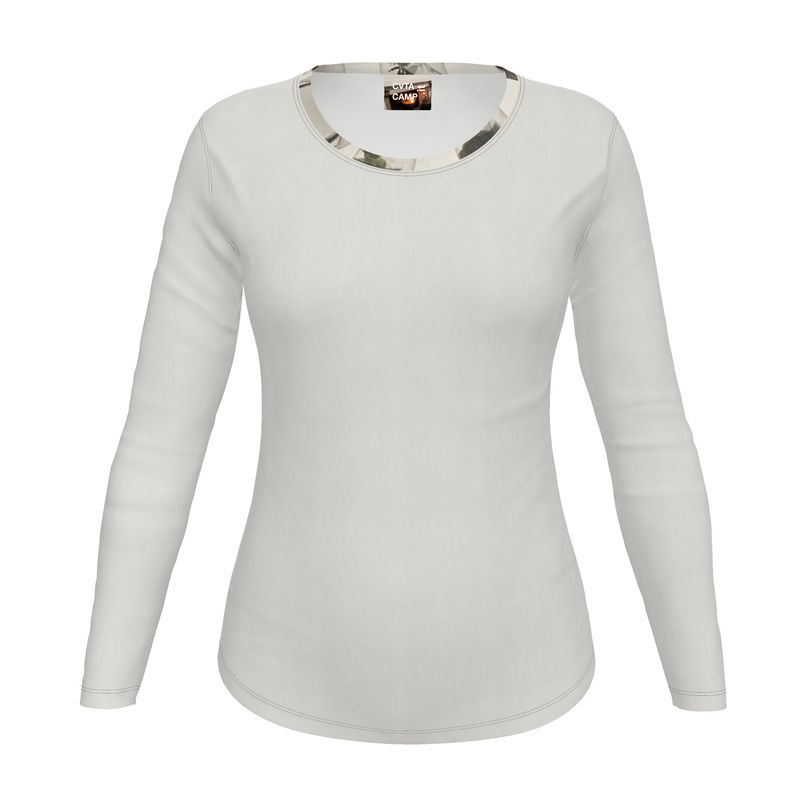 Collezione Flames CVTACAMP .it™️ | Maglia a maniche lunghe da donna 
