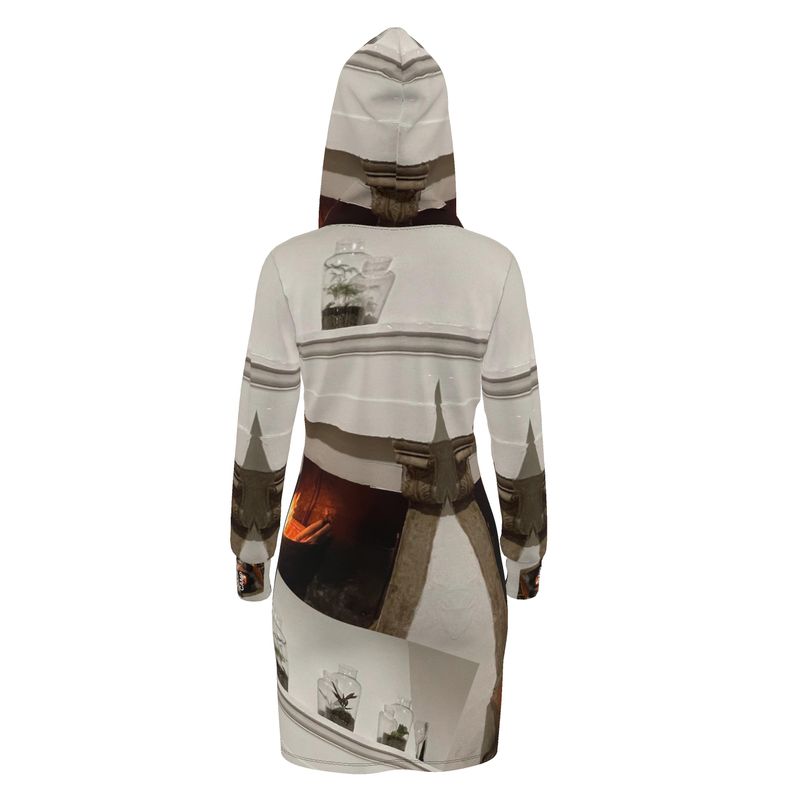 Collezione Flames di CVTACAMP .it™️ | Abito con cappuccio (disegna le braccia) 