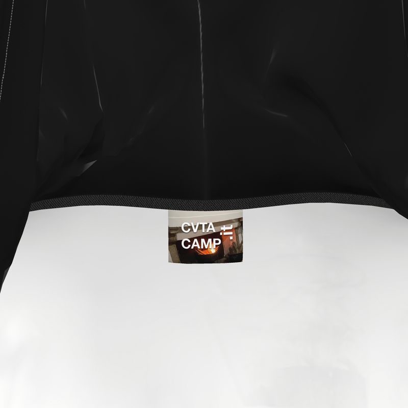 Collezione Flames di CVTACAMP .it™️ | Abito con cappuccio (disegna le braccia) 