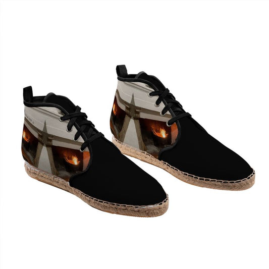 CVTACAMP .it™️ Collezione Flames | Espadrillas alte Uni 