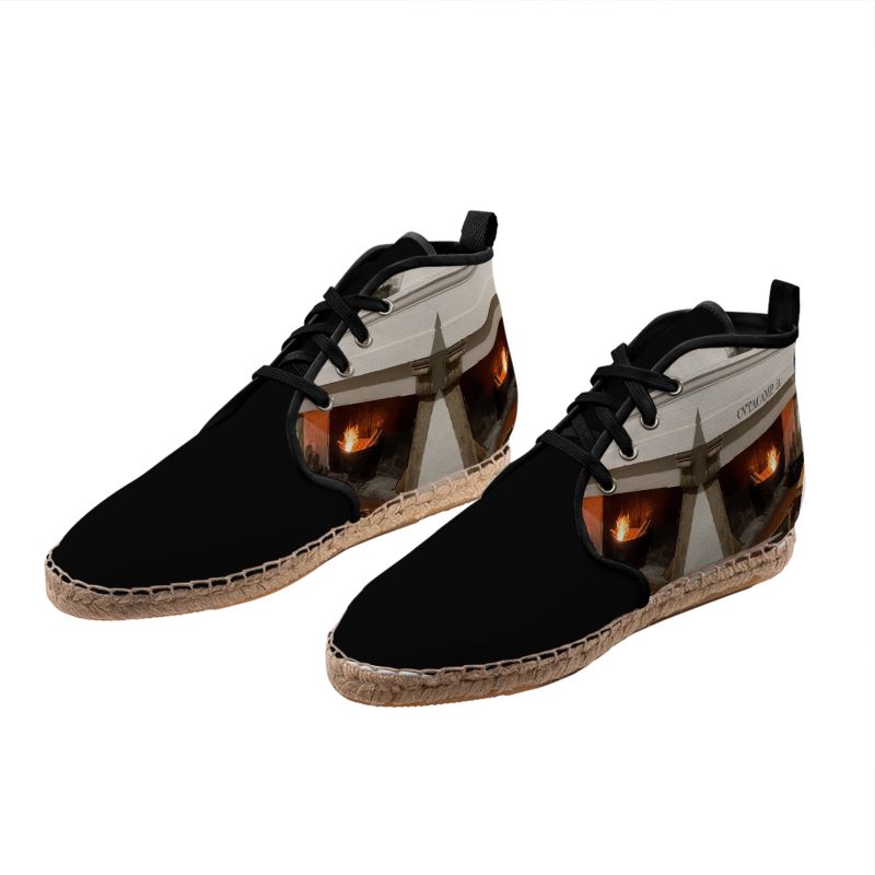 CVTACAMP .it™️ Collezione Flames | Espadrillas alte Uni 