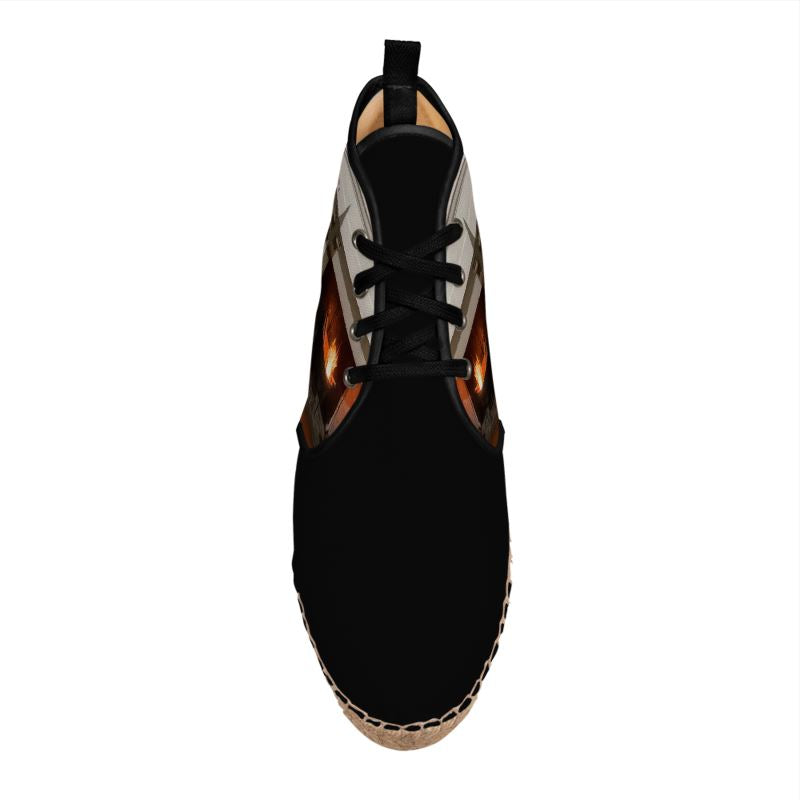 CVTACAMP .it™️ Collezione Flames | Espadrillas alte Uni 