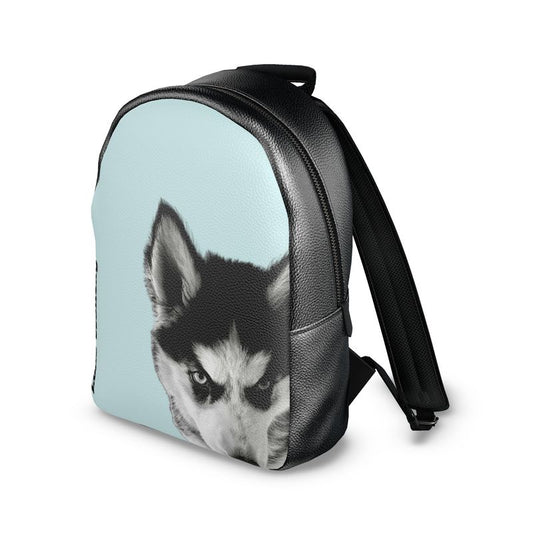 Lone Wolfsky™️ Leather Backpack