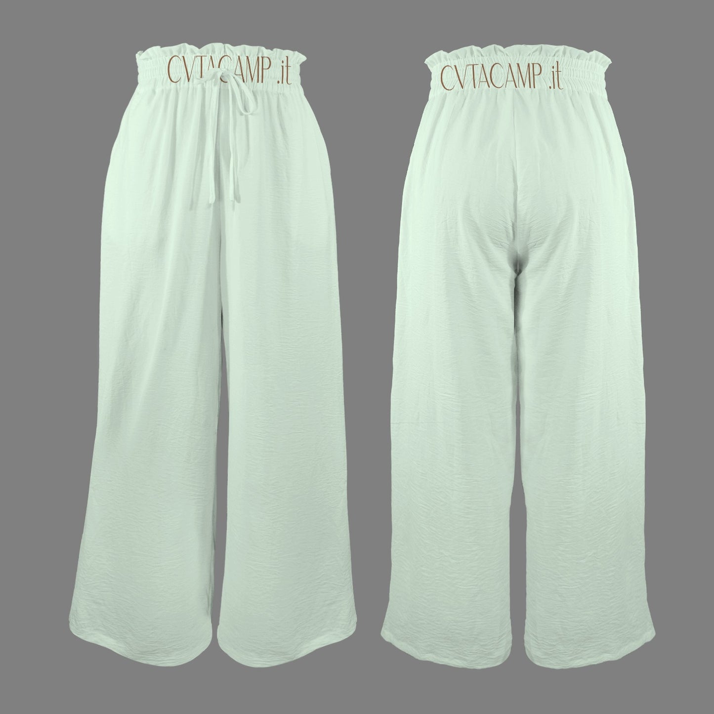 CVTACAMP .it Authentice Palazzo Pants (Sea)