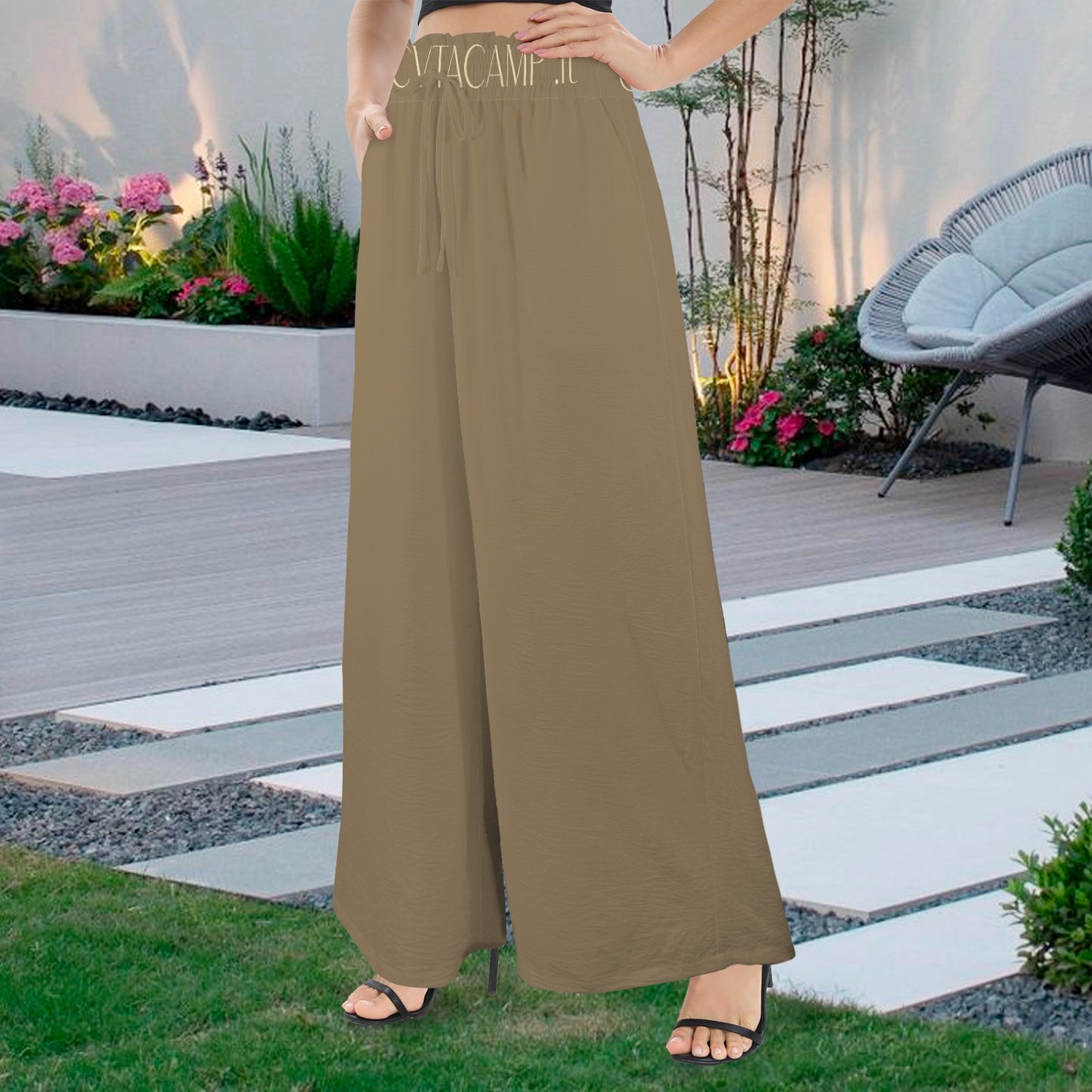 CVTACAMP .it Autentice Palazzo Pants (Vine)