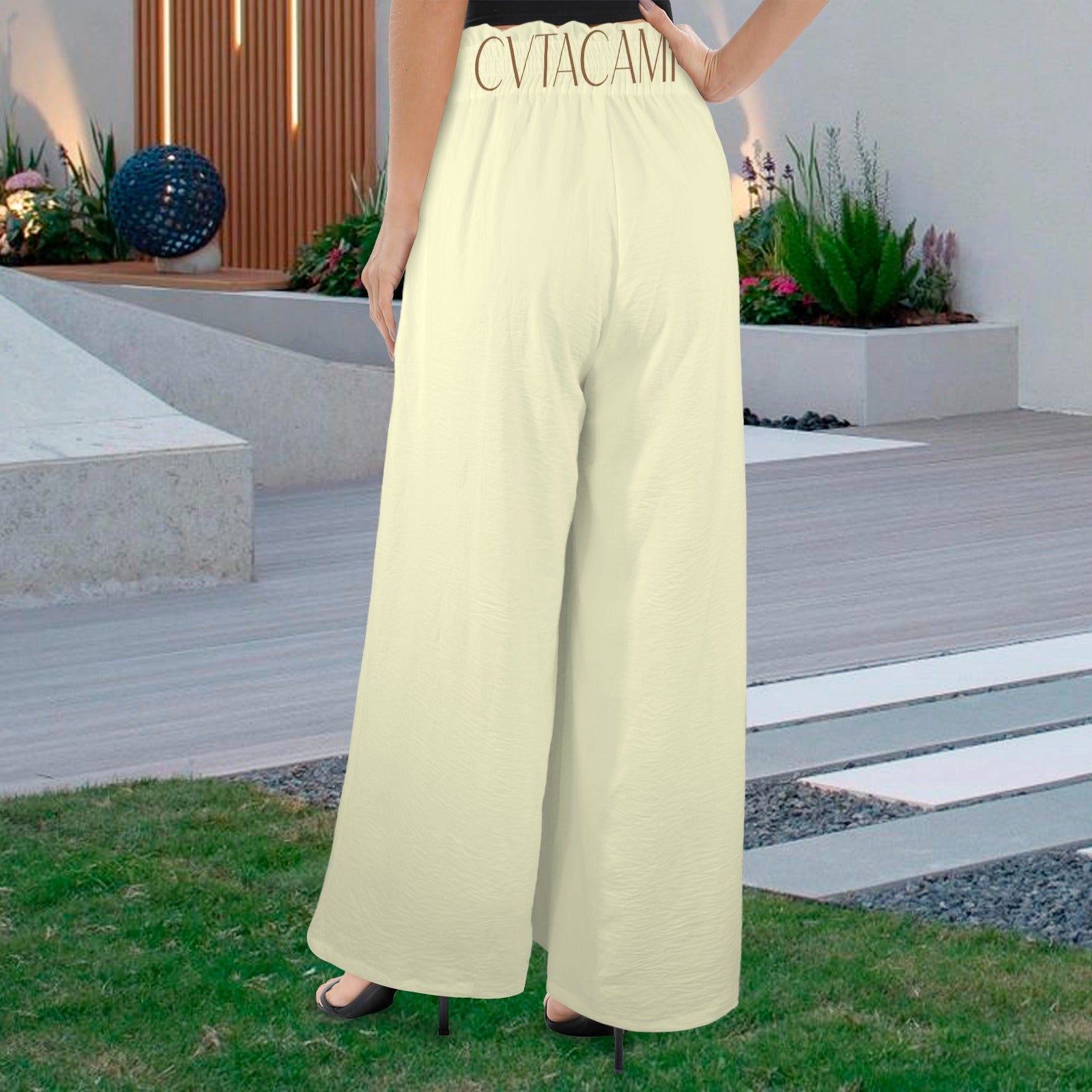 CVTACAMP .it Autentice Palazzo Pants (Sand)