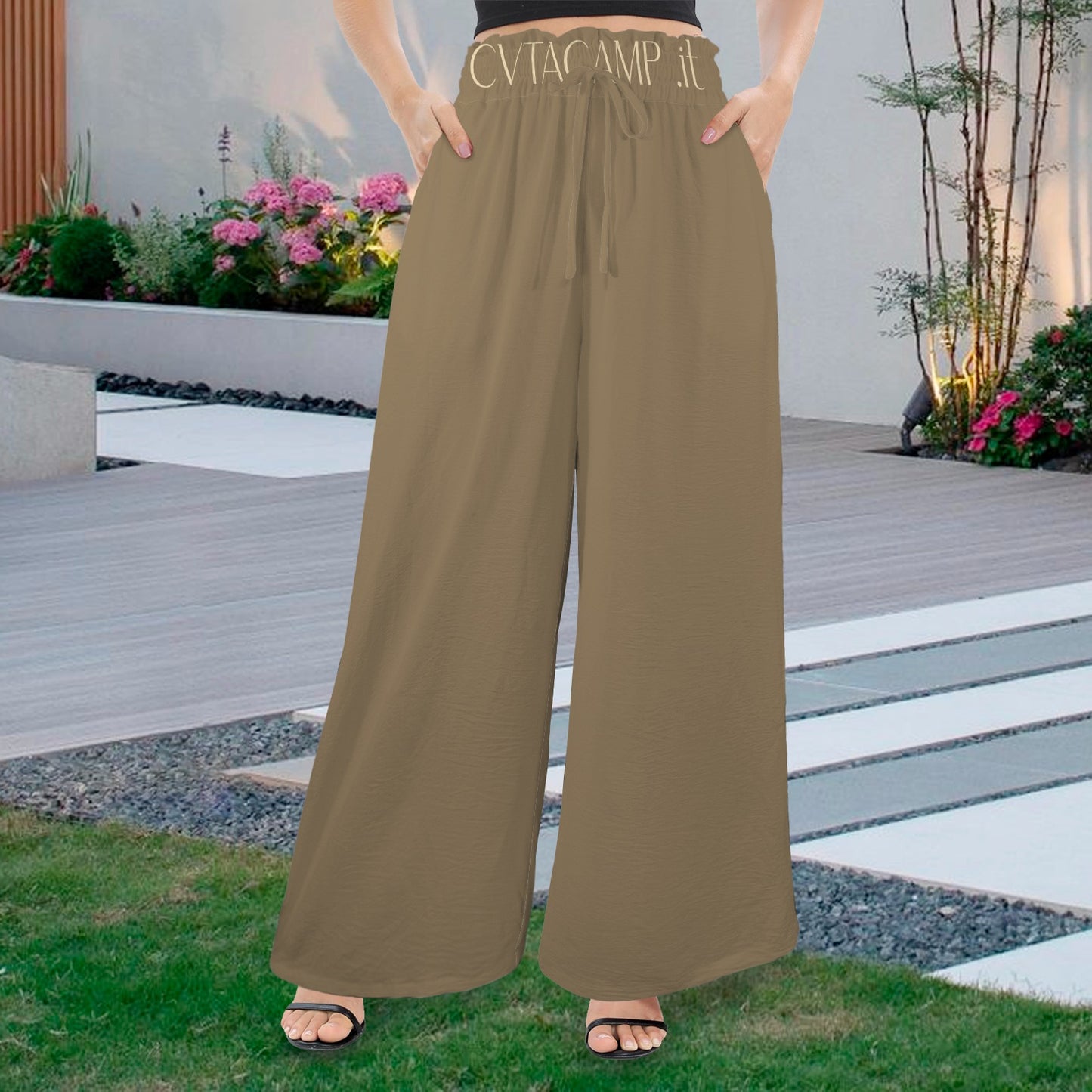 CVTACAMP .it Autentice Palazzo Pants (Vine)