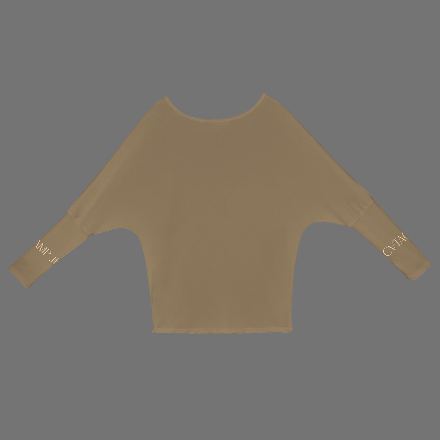 CVTACAMP .it Authentice Off-Shoulder Long Sleeve (Vine)