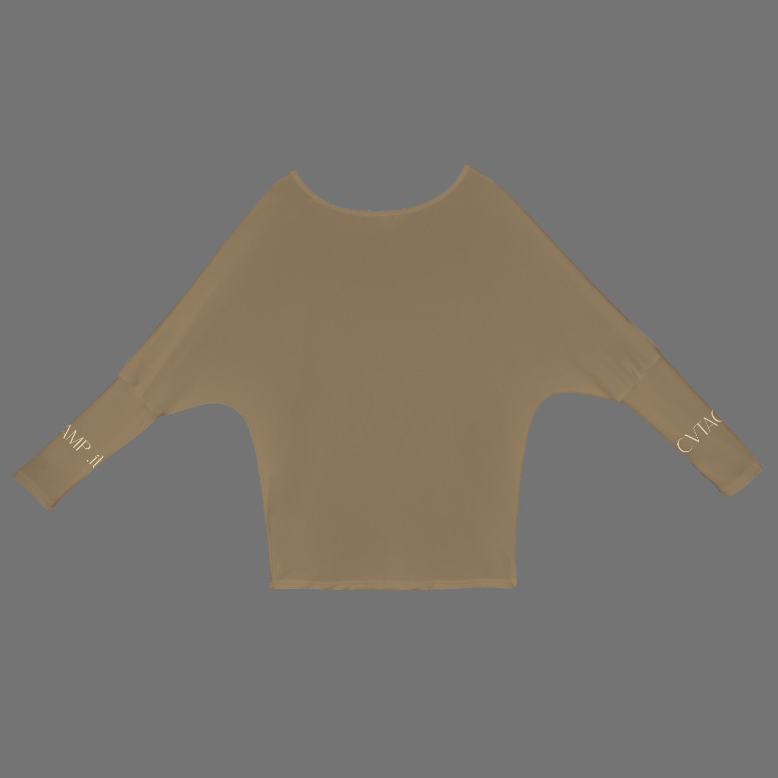CVTACAMP .it Authentice Off-Shoulder Long Sleeve (Vine)